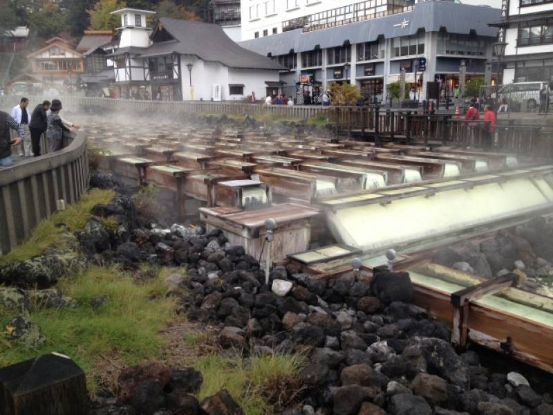 Gunma-ken - Districts / Prefectures - Kusatsu hotspring - famous big hotspring - 1st picture/image