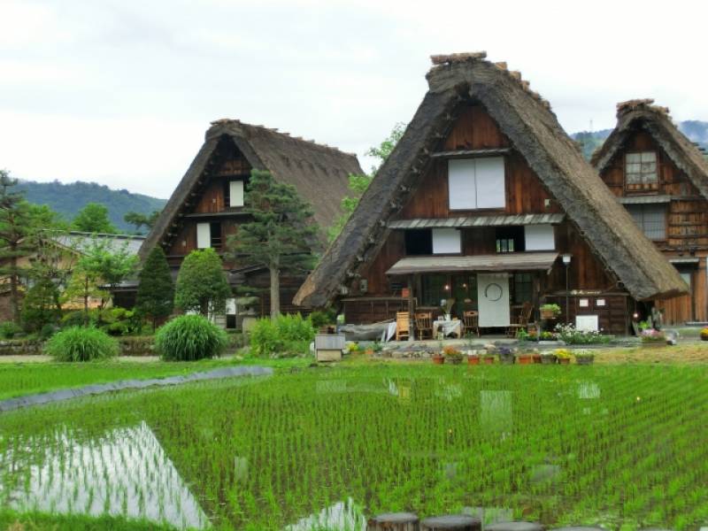 Gifu-ken - Districts / Prefectures - Shirakawago - traditional rural vellage - 1st picture/image