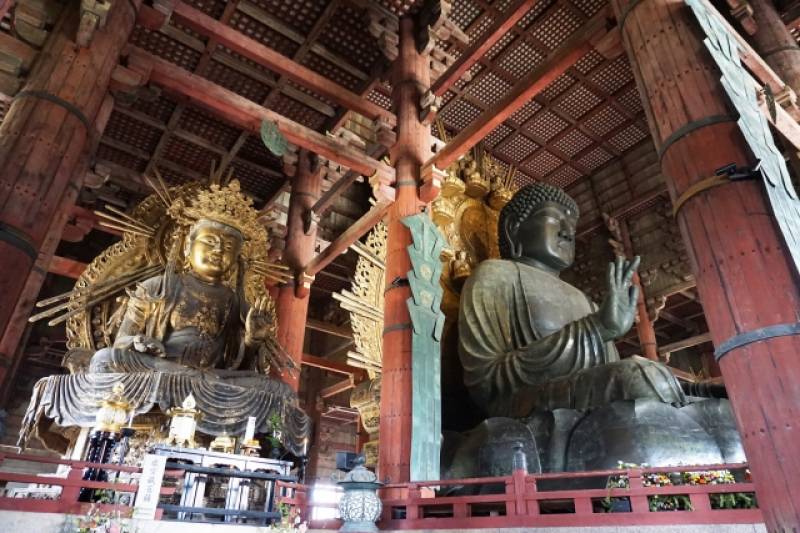 Nara-ken - Districts / Prefectures - Todaiji temple - famous and big temple having big budda - 1st picture/image