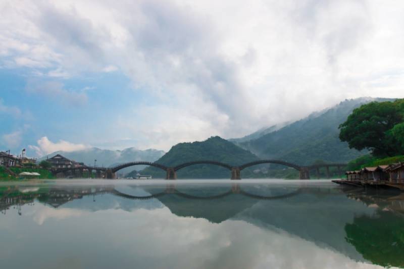 Yamaguchi-ken - Districts / Prefectures - Kintai bridge - beatiful bridge - 2nd picture/image