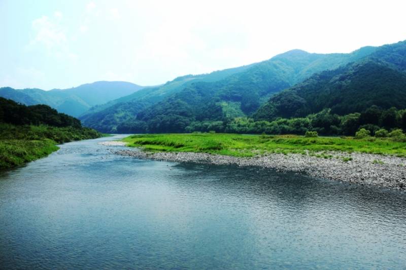 Kochi-ken - Districts / Prefectures - Shimanto river - beatiful river - 2nd picture/image